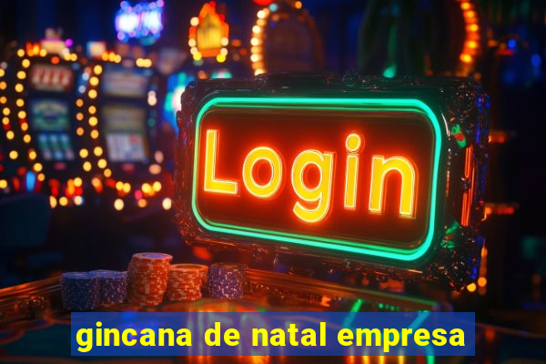 gincana de natal empresa